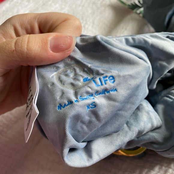 Blue life rising sun swimsuit - Picture 6 of 7